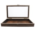 thumbnail image 2 of MIANGASTORE Wooden Box Insect Display Case With Clear Top Specimen Collection Box Butterfly Shadow Box Frame Jewelry Display Case Storage Tray Specimen Keepsake Box, 2 of 9