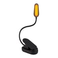 thumbnail image 1 of USB LED Book Light with Amber Bulb Blue Light Blocking Reading Lamp Clip-On Flexible 7 Leds Reader Lamp for Travel Sleep Aid (1 piece), 1 of 6