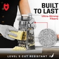 thumbnail image 3 of Guantes resistentes a cortes NoCry con Grip Dots Kitchen Level 5, 3 of 5