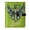 Green Wing Art, variant on DIY Insect Printed Microfiber Leather Notebook 9.2x6.7" Refillable Binder Journal with Pen Loop&Pockets 100 Sheets
