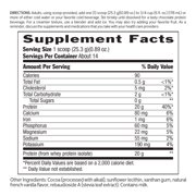 Biochem 100% Whey Sugar-Free Chocolate 20g, 12.5oz, Certified Vegetarian, Gluten Free, Non-GMO Tested, Keto Friendly, Grass-Fed