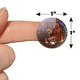 thumbnail image 6 of Nativity Scene Baby Jesus Mary Joseph Christmas Christian Bible 1" Planner Calendar Scrapbooking Crafting Clear Stickers, 6 of 7