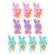 thumbnail image 2 of 10pcs Creative Cute Cartoon Rabbit Erasers Supplies For Girls Classroom Prizes And Party Favor Kawaii Bunny Shape Erasers For Students, 2 of 3