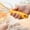 Yellow, variant on 2-in-1 Silicone Whisk With Scraper, Yellow Stainless Steel Kitchen Whisk For Eggs, Cream And Batter