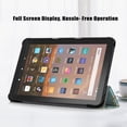 thumbnail image 3 of Tarise Fire HD 8 Tablet Case 2022/2020 Release, Fire HD 8 Plus Tablet Case 2022/2020 Release, PU Leather Auto Wake Sleep Folio Stand Anti-Scratch Painted Series Slim Smart Case, Flower, 3 of 7
