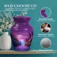 thumbnail image 3 of SABURIAL Cherry Blossom Urns for Adult Men Ashes - Miniature Funeral Urns for Human Ash - Handmade Tiny Urn for Men & Women Ashes - Beautiful Cremation Urn for Human - 3 Inch Small, 3 of 7