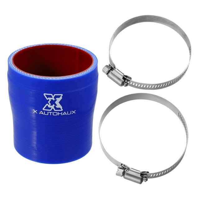 Recto Silicona Manguera Tubo Azul Rojo para Coche 57x64mm