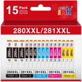 thumbnail image 1 of Cartuchos de tinta st @r ink PGI-280XXL/CLI-281XXL para impresora Canon, 1 of 7