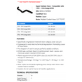 thumbnail image 2 of Upper Radiator Hose - Compatible with 1992 - 1994 Dodge B250 1993, 2 of 2