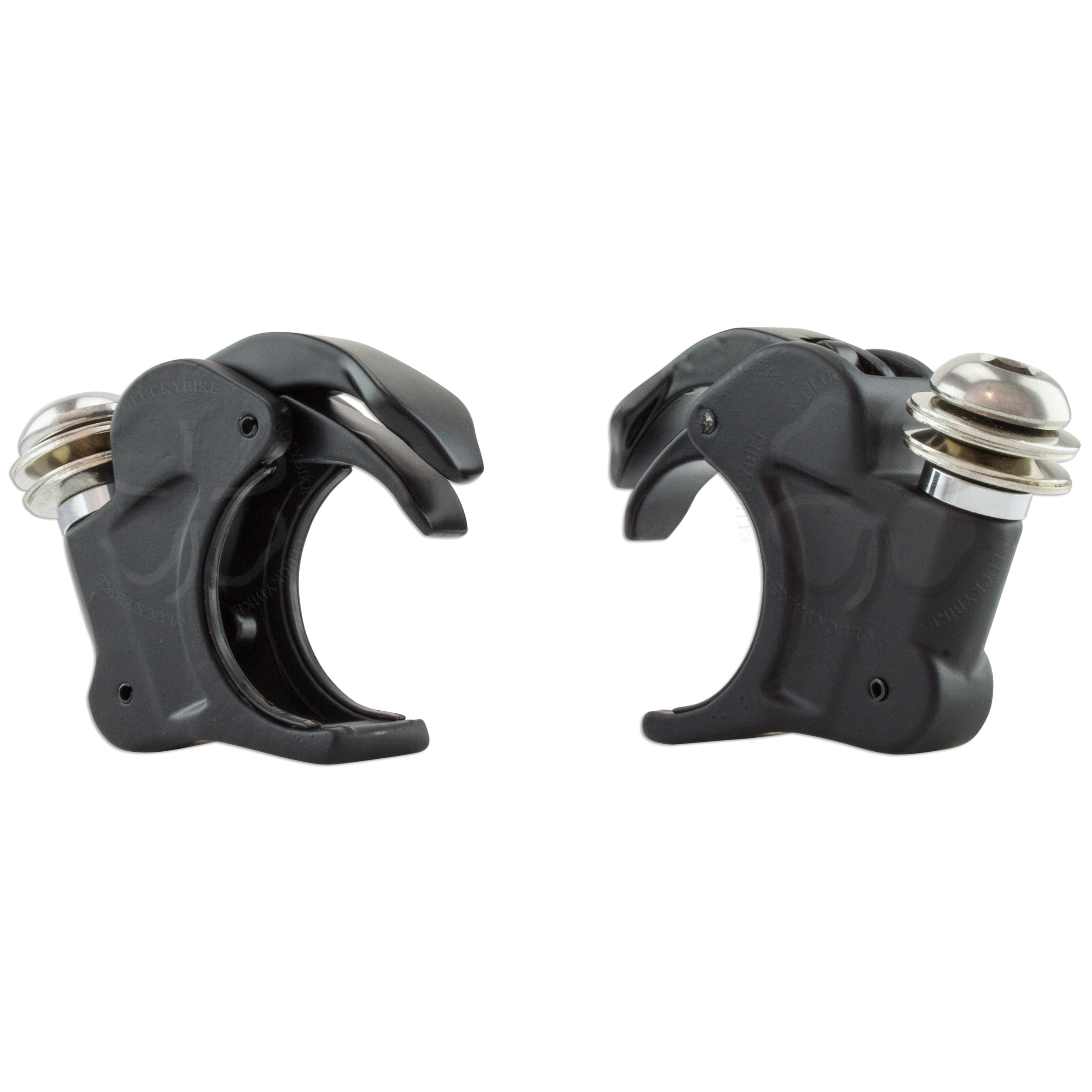 Fork Black Harley Davidson Softail Mount 2x 41mm Quick Release