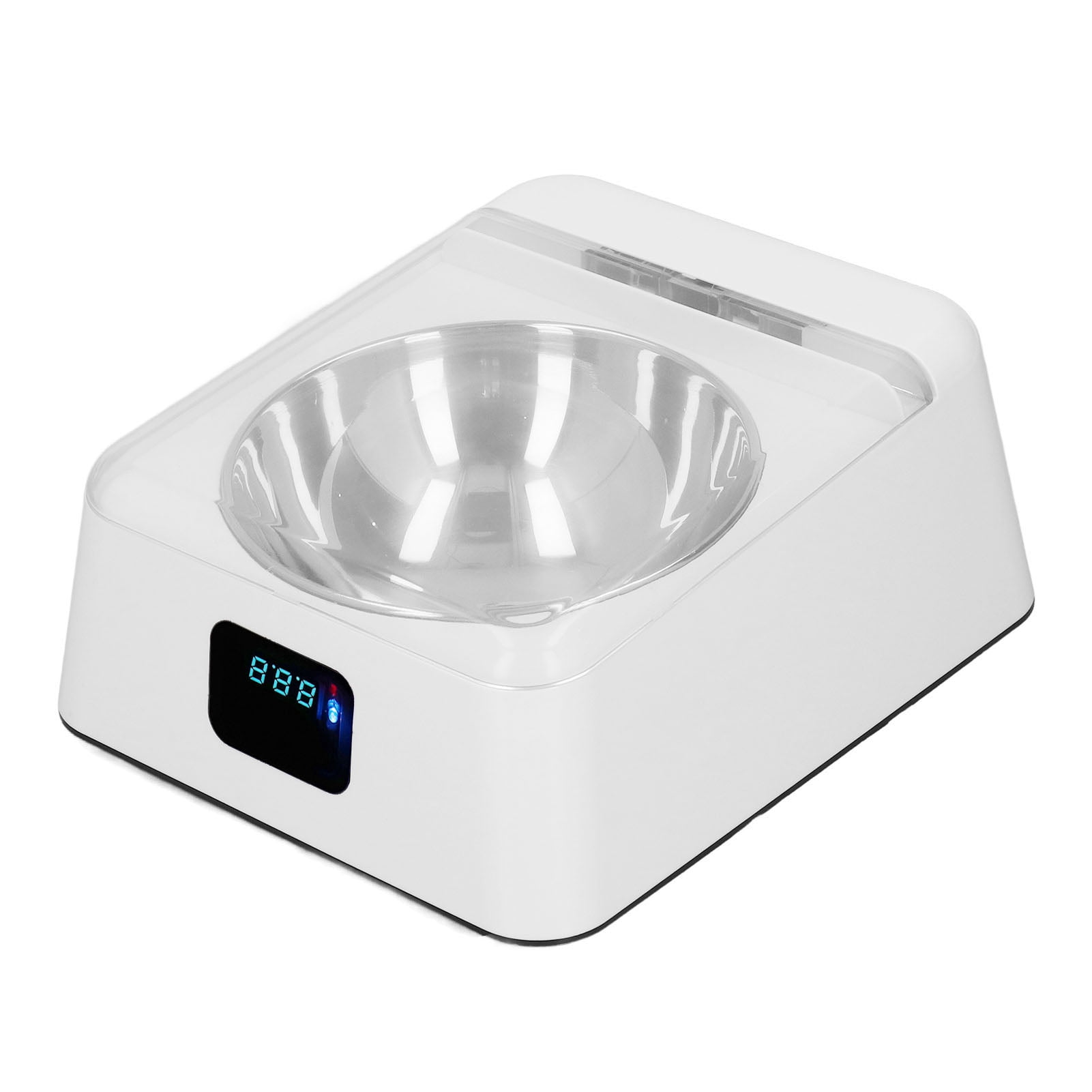 YAHHU Pet Smart Feeder Induction Lid Opening Automatic Dog and Cat Feeding Bowl Rechargeable Food Dispenser for Small Medium Pets, 11.8 fl oz / 350 ml