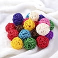 thumbnail image 4 of WRISTBIQUE decorative spheres Wicker Rattan Ball Rattan Craft Project Women Wedding 10pcs, 4 of 10
