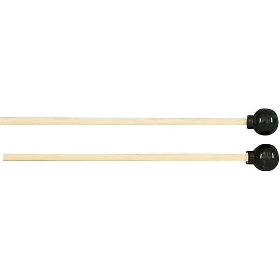 Rhythm Band Medium-Density Rubber Mallets 7 3/4 in. Long, 3/4 in. Diameter, Wood Handle