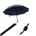 thumbnail image 2 of Large Umbrella For Rain Windproof Double Vented Rustproof Folding Compact Golf Umbrella With 360 Degree Adjustable Clamp, 2 of 3