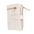 thumbnail image 1 of WomenBifold Short Wallet, PU Leather, Multiple Card Slots, Zipper Coin Pocket, 1 of 7