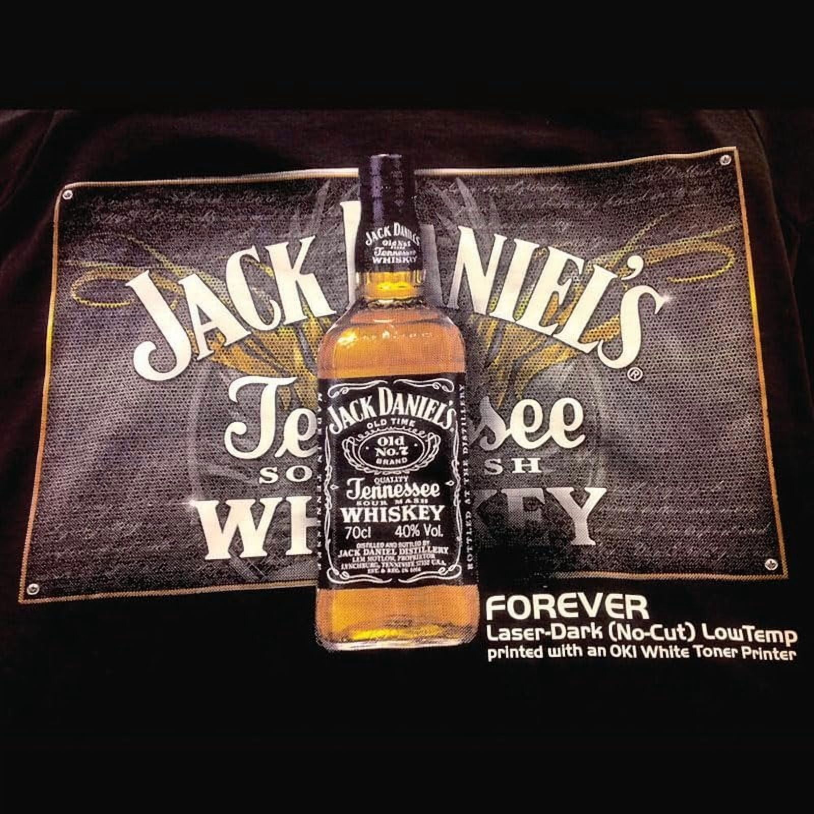 Forever Laser Dark No-Cut Paper 11" x 17" A+B 30 Sheets - Iron Heat Transfer SS Film Sheet for T-shirts, DIY Craft