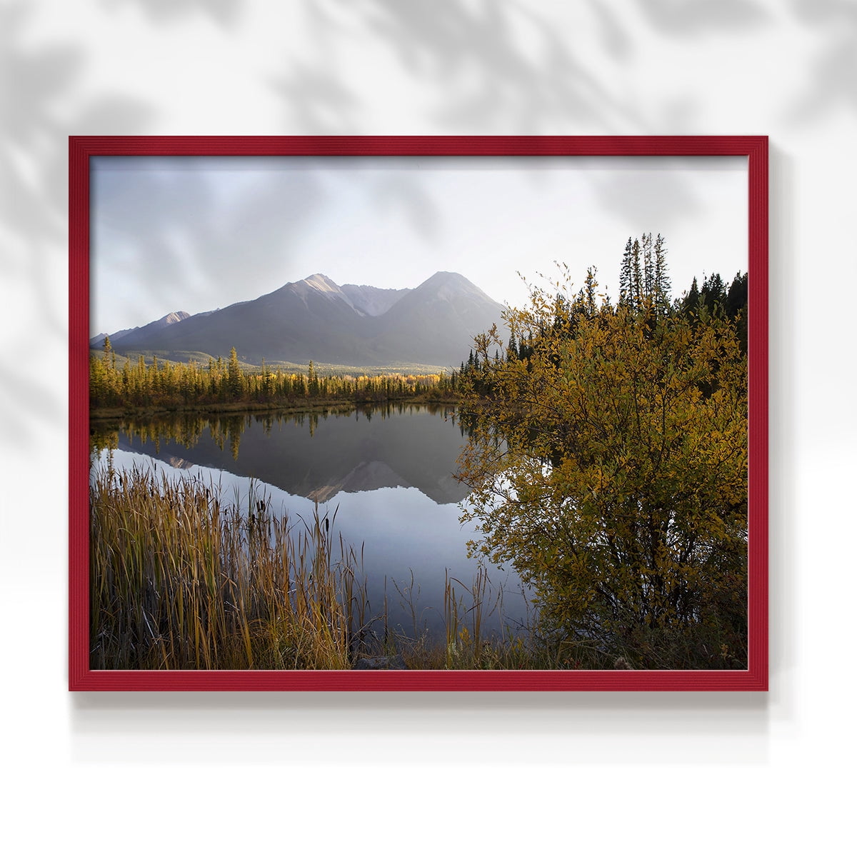 Low Light on Vermillion by Carol Robinson - Restickable Framed Giclée Print