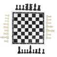 thumbnail image 2 of Cergrey Chessmen Set,Chess Game,32pcs Plastic International Chess Game Complete Chessmen Set Black And White Entertainment, 2 of 8