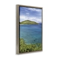 thumbnail image 3 of Stupell Industries Tropical Island in Distance Brown Framed Floater Canvas Wall Art, design by Seven Trees Design, 3 of 9