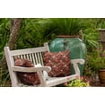thumbnail image 4 of 18" x 18" Simply Daisy Succulent Garden Polyester Indoor/Outdoor Pillow, Brown Qty 1, 4 of 6