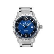Edox Chronorally 1 Stainless Steel Blue Dial Automatic Men Watch 80094-3NM-BU1