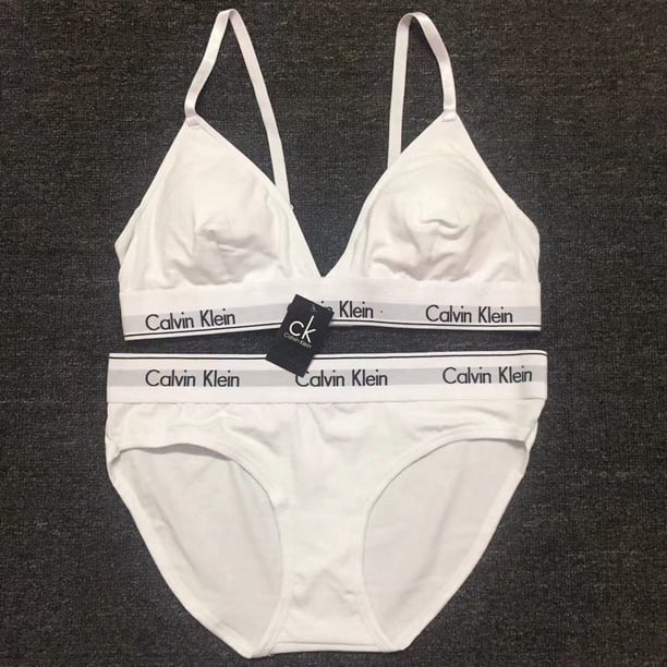 Conjunto De Ropa Interior De Bikini Para Mujer Sin Anillos De Acero Sujetador Deportivo Acolchado Dos Piezas