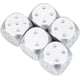 thumbnail image 2 of Juego de dados de 6 caras - Juego de mesa de dados DND de aleación de aluminio para juegos de póker con caja de almacenamiento, 5 piezas, 2 of 5