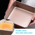 thumbnail image 2 of Cake Baking Pan Square Non-Stick Cheesecake Oven Mold Heat-Resistant Cookie Home Kitchen DIY Tray Bakeware, 7-Inch, 2 of 9