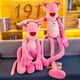thumbnail image 2 of Muñeco de peluche gigante rosa de 160 cm de Disney, bonito animal de peluche de leopardo de dibujos animados, juguete para bebé, muñeco de peluche suave Kawaii para niño, regalo de Navidad, 2 of 5