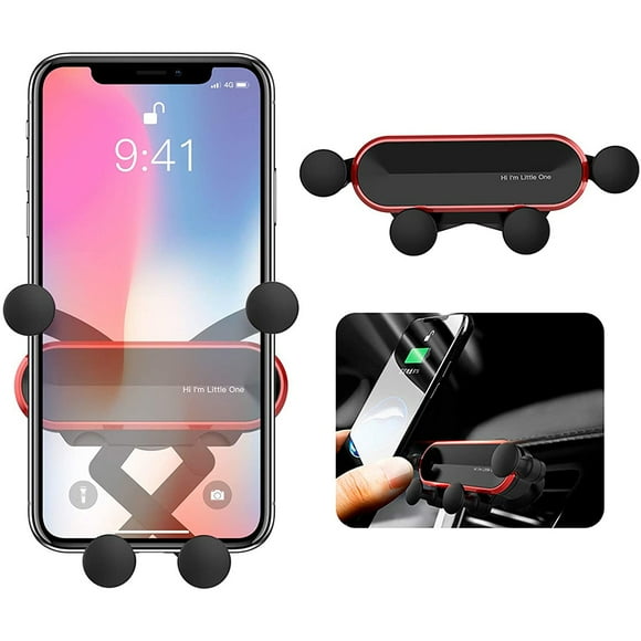 1 pcs Car Phone Mount, Gravity Car Mount, Automatic Locking Universal Air Vent GPS Cell Phone Holder for Car Compatible with iPho