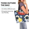 thumbnail image 2 of Naloa Astronaut And Space Tote Bag for Women Large Capacity Shoulder Bag for College Work Travel Shopping, 2 of 8