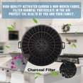 thumbnail image 4 of Range Hood, Ultra Quiet Stainless Steel Ducted Insert/Built-in Kitchen Vent Hood with Powerful Suction, LED Lights and Dishwasher Safe Filters, 3-Speed 600 CFM (36in Cold), 4 of 12