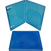 14 mm Capacity Game Cases for PS4 Blue, 10 Count