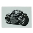 thumbnail image 1 of Motorcycle Cutting Board, Futuristic Custom Motorcycle Image High Technology Unique Modern Lifestyle Graphic, Decorative Tempered Glass Cutting and Serving Board, Small Size, Black, by Ambesonne, 1 of 1