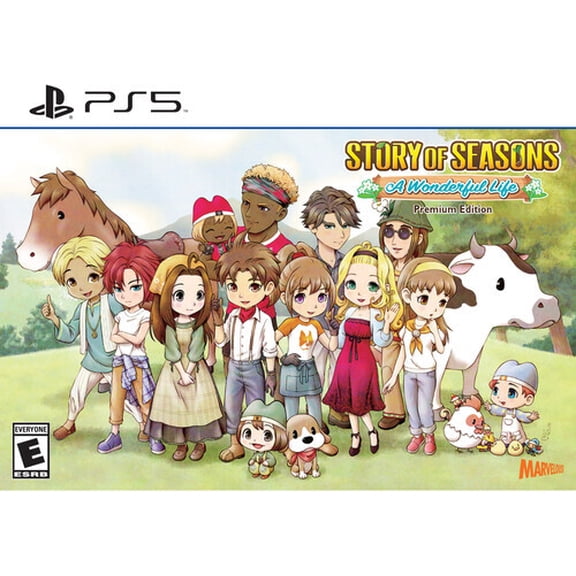 Story of Seasons: A Wonderful Life Premium Edition for PlayStation 5 [New Video