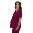 thumbnail image 2 of Green Town Scrubs for Women - Maternity V-Neck Scrub Top, 2 Pockets, Lightweight, Stretch Fabric, Easy Care, 2 of 7
