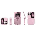 thumbnail image 5 of 2024 New I17pro Mini Flip Phone Keypad Non-smartphone Elderly Phone 2G Network Foldable Multilingual Dial Phone Speed Radio t big flip phone,foldable New seniors tmobile phone,small father', 5 of 8