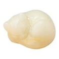 thumbnail image 5 of Lucky Cat Decor Faux Crystal Healing Ornamental Hand Carved Stone Figurine for Positive Energy Meditation, 5 of 7