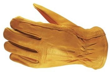 large New Wells Lamont Premium Cowhide Leather Work Gloves 3 Pair Pack 