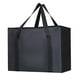 thumbnail image 3 of Bolsa térmica aislada para entrega de alimentos, bolsa térmica portátil reutilizable con cremallera gruesa, bolsa de Picnic aislada para pesca, playa, Negro Macarena Enfriador de bolsas de supermercado, 3 of 8