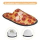 thumbnail image 3 of Fotbe Pizza Pantuflas Peludas para Mujer con Estampado, Zapatillas de Peluche, Zapatos de Invierno para Casa, Uso Interior y Exterior-Medium, 3 of 8