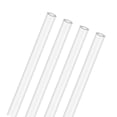 thumbnail image 1 of Tubo de acrílico rígido claro de 4 piezas, ID de 1.5 mm [0.06"] x OD de 3 mm [0.12"] para sistema de enfriamiento de agua / lámparas / fuentes / acuarios [305 mm / 12 IN], 1 of 7
