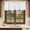 White, variant on White Valances for Windows, Decorative Rod Pocket Window Valance Curtains, Modern Simple White Backdrop Short Curtain Drapes for Kitchen/Bathroom/Living Room, 2 Panels, 42" W x 12" L