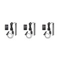 thumbnail image 1 of Speravity Tiras de luces LED para automóviles debajo del tablero trasero Control remoto Lámpara de ambiente Activado por sonido Vehículo de automóvil 24smd Feuerzeuganschluss 3piezas Speravity CBP227754, 1 of 6