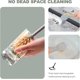 thumbnail image 3 of Dish Brush Set 3 in 1 Cleaning Brush Set with 2 Interchangble Brush Heads Bamboo Handle Bottle Brush, 3 of 4