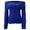 Blue, variant on Womens Sweater Lightweight Sweaters for Women Off Shoulder Slim Fit Knit Sweater Long Sleeve Backless Pullover Fashion