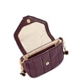Time and Tru Women’s Camber Crossbody Handbag Purple