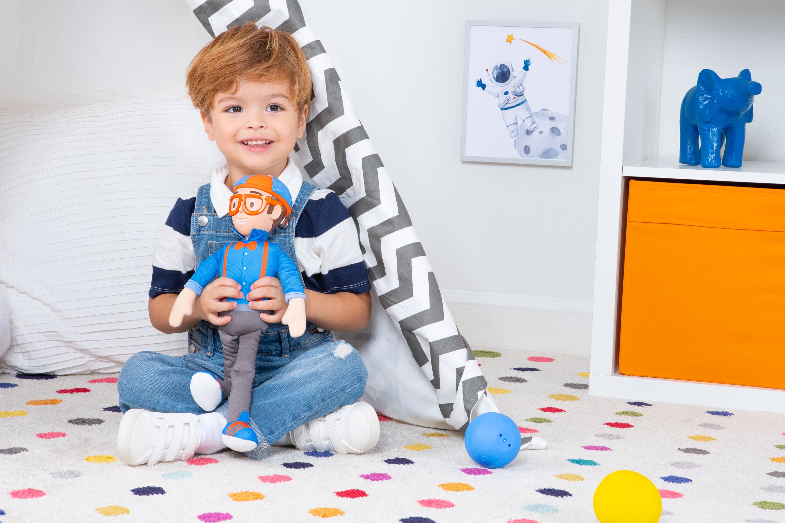 Blippi cheap stuffed doll