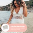 thumbnail image 3 of SHISUYAN Iridescent Resin Beads Clear String Beads Beads Strand Chain Garland Rhinestone String for DIY Curtains Wedding, 3 of 9