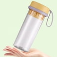 thumbnail image 4 of Boovnll Water Bottles, 17 OZ/500ML Large Capacity Sports Water Bottle Reusable Transparent Plastic Bottle LeakProof for Home, Office, Gym, Outdoor Sports, Water Bottle, 4 of 6
